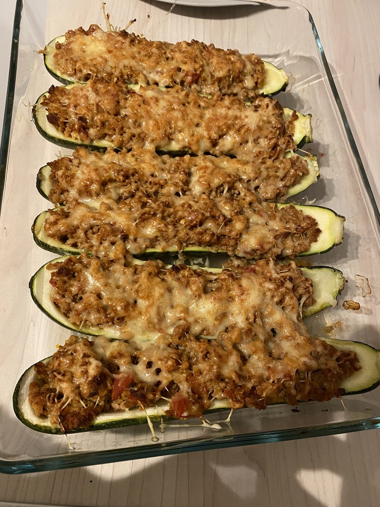 Courgettes farcies