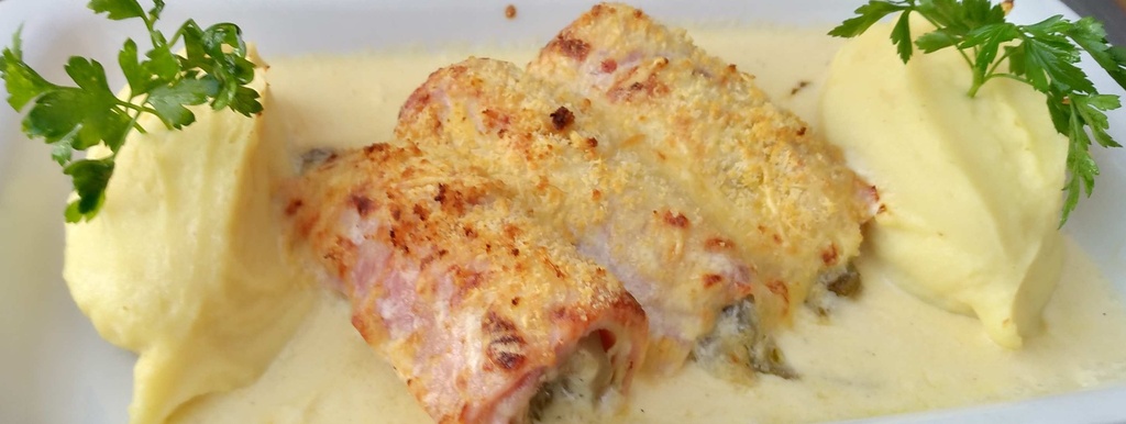 Chicons au gratin à la belge avec purée maison