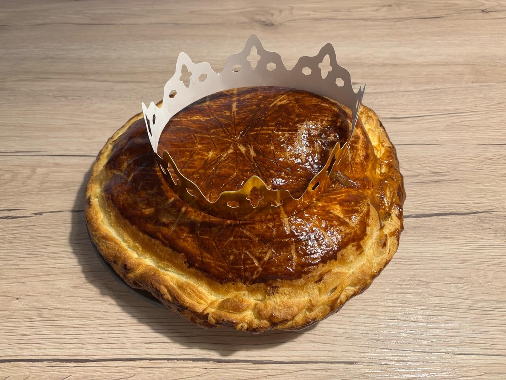 Galette des rois à la frangipane
